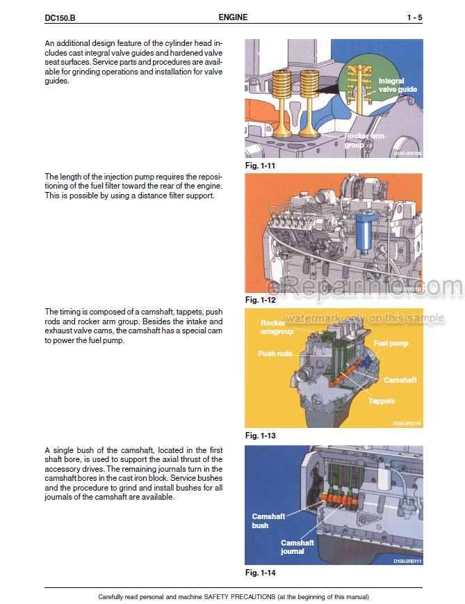 download Holland D150 Crawler DOZER able workshop manual