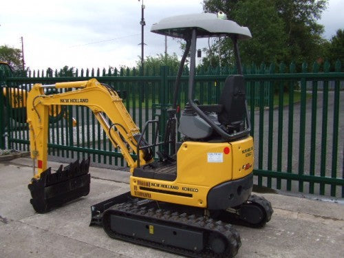 download Holland E16 E18 Mini Crawler Excavator able workshop manual