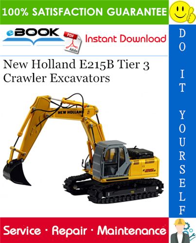 download Holland E70BSR MINI Excavator able workshop manual