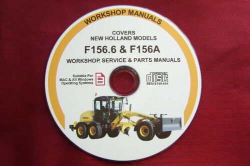 download Holland F156.6 F156.6A GRADER able workshop manual