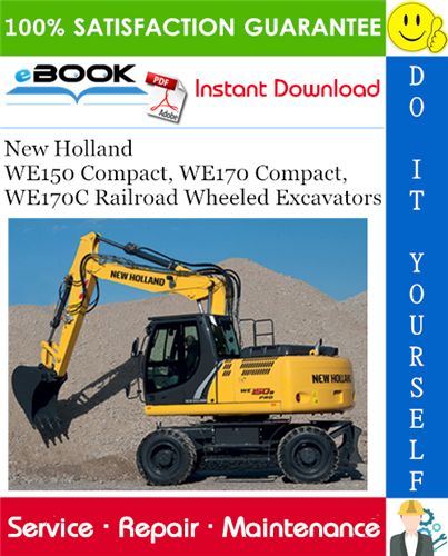 download Holland Kobelco E215B Crawler Excavator able workshop manual