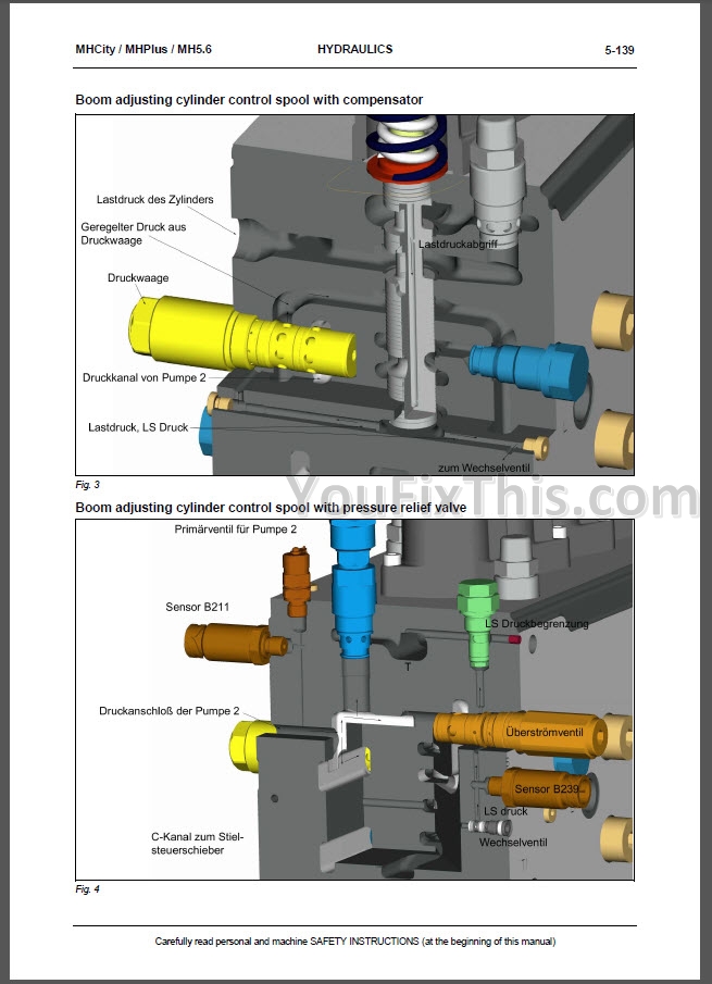 download Holland Wheel Excavator MH 5.6 MH City MH Plus able workshop manual