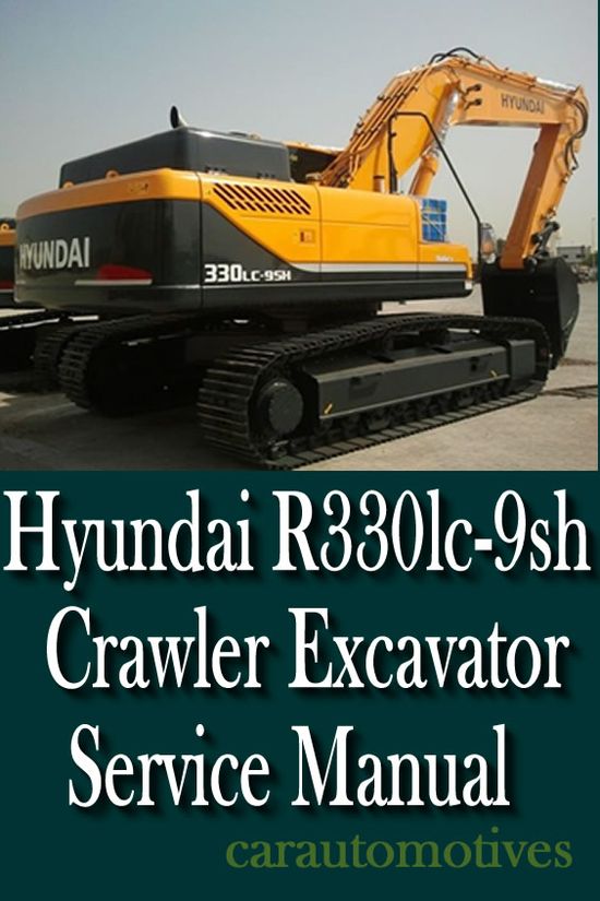 download Hyundai Crawler Excavator R160LC 3 able workshop manual
