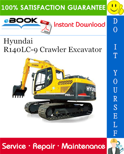download Hyundai Crawler Excavator R235LCR 9 able workshop manual