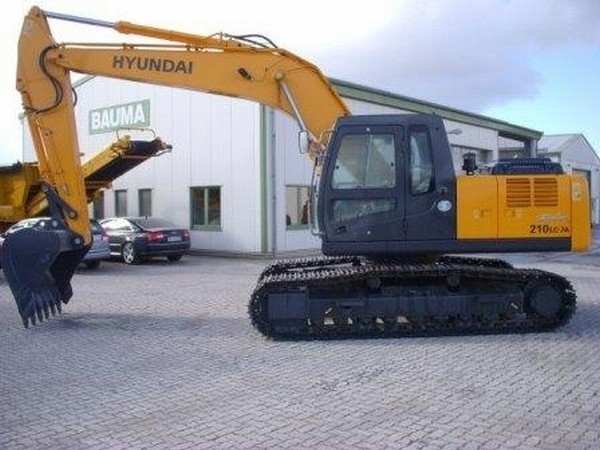 download Hyundai Crawler Excavator Robex 210LC 7A able workshop manual