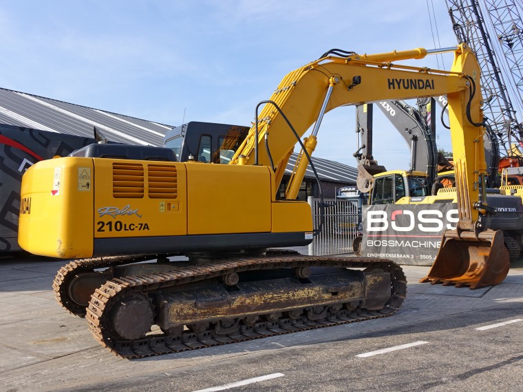 download Hyundai Crawler Excavator Robex 210LC 7A able workshop manual