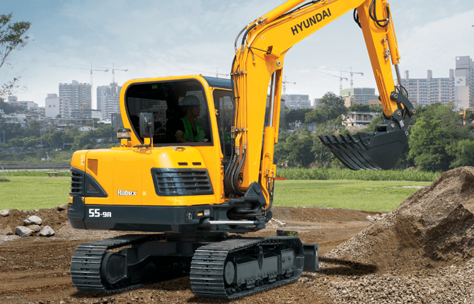 download Hyundai Crawler Mini Excavator Robex R55 9 able workshop manual