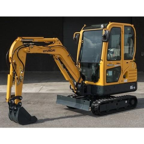 download Hyundai R16 9 Mini Excavator able workshop manual