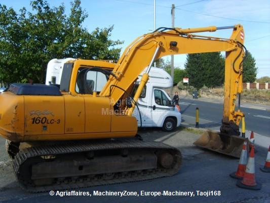 download Hyundai R160LC 3 Crawler Excavator able workshop manual