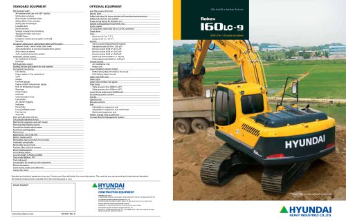 download Hyundai R160LC 3 Crawler Excavator able workshop manual