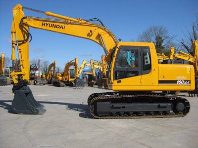 download Hyundai R160LC 7 Crawler Excavator able workshop manual