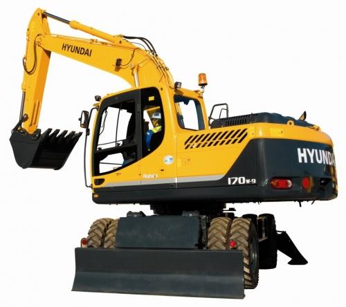 download Hyundai R170W 7 Wheel Excavator able workshop manual