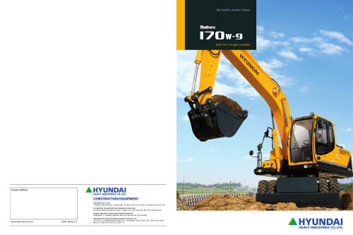 download Hyundai R170W 9 Wheel Excavator able workshop manual