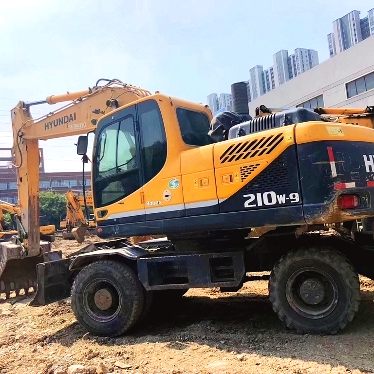 download Hyundai R210W 9 Wheel Excavator [] able workshop manual