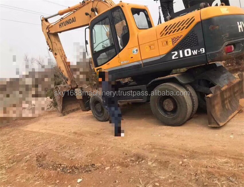 download Hyundai R210W 9 Wheel Excavator able workshop manual