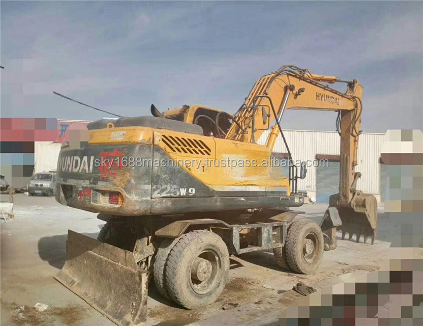 download Hyundai R210W 9 Wheel Excavator able workshop manual