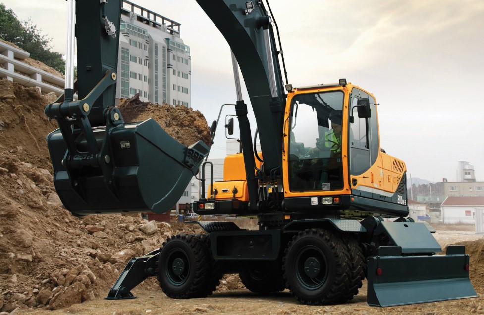 download Hyundai R210W 9 Wheel Excavator able workshop manual