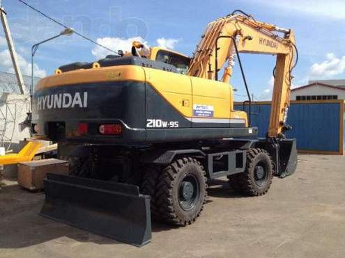 download Hyundai R210W 9S Wheel Excavator able workshop manual