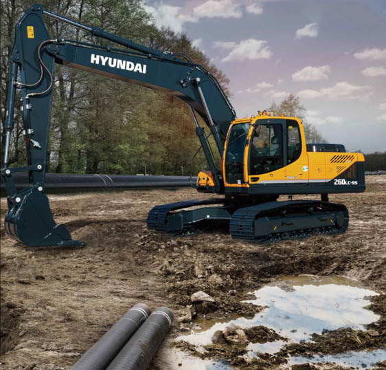 download Hyundai R260LC 9S Crawler Excavator able workshop manual