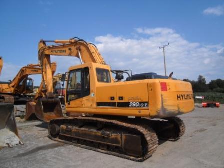 download Hyundai R290LC 7A Crawler Excavator able workshop manual