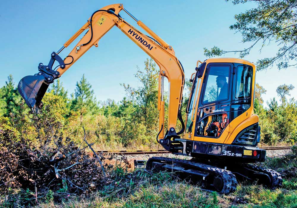 download Hyundai R35Z 7A Crawler Excavator able workshop manual