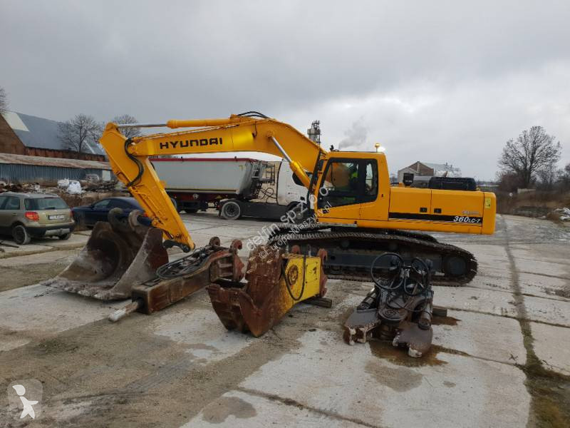 download Hyundai R360LC 7 Crawler Excavator able workshop manual