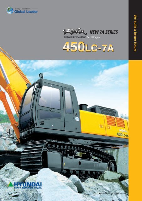 download Hyundai R450LC 7 Crawler Excavator able workshop manual