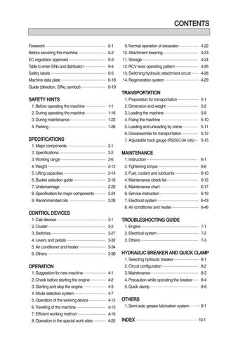 download Hyundai R480 520LC 9S Crawler Excavator able workshop manual