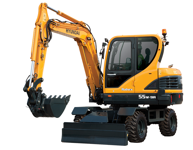 download Hyundai R55 3 Crawler Excavator able workshop manual