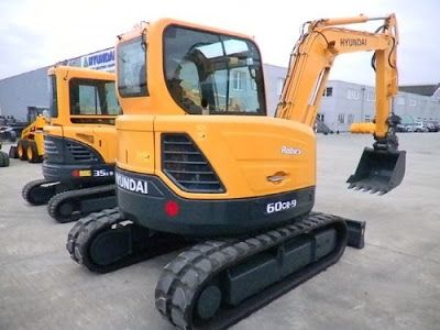 download Hyundai R60CR 9 Crawler Excavator able workshop manual