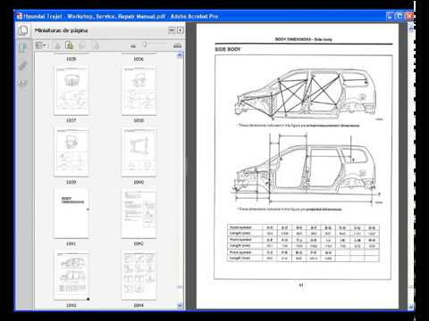 download Hyundai Trajet workshop manual
