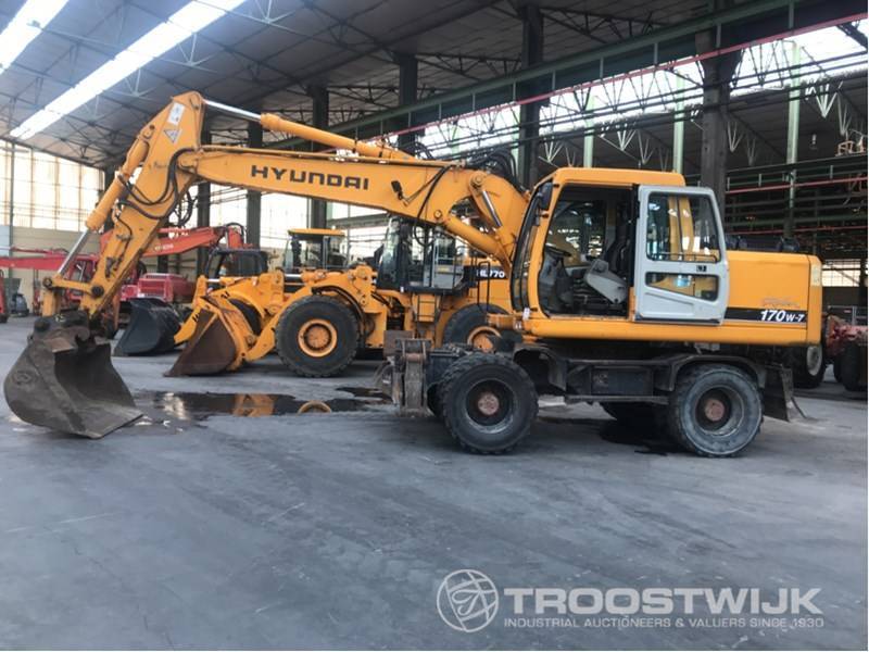 download Hyundai Wheel Excavator R170W 7 able workshop manual