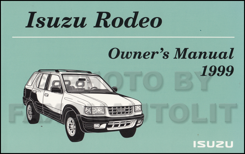 download ISUZU AMIGO UA workshop manual