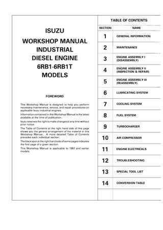 download ISUZU I 370 workshop manual