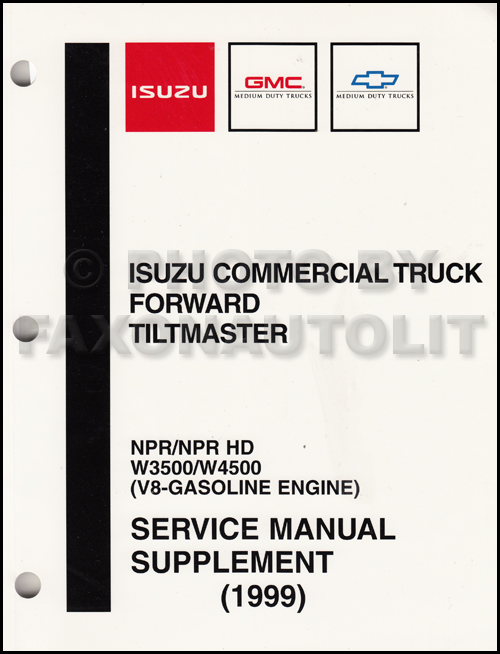 download ISUZU NPR NPR HD W4 W3500 W4000 W4500 V8 EFI GASOLINE Engine workshop manual