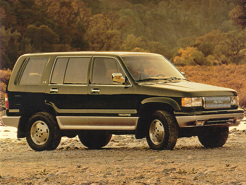 download ISUZU TROOPER able workshop manual