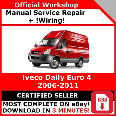 download IVECO DAILY EURO 4 workshop manual