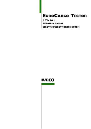 download IVECO EUROCARGO 3.9L 5.9L 6 26 TON Truck workshop manual