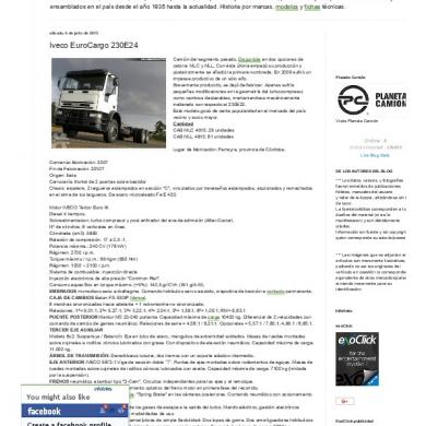 download IVECO EUROCARGO 3.9L 5.9L 6 26 TON Truck workshop manual