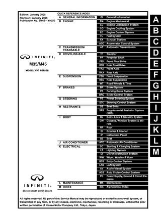 download Infiniti M45 able workshop manual