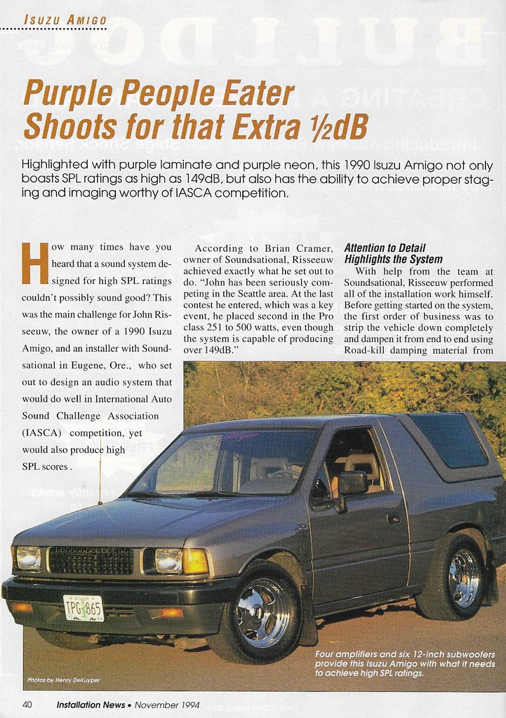 download Isuzu Amigo UA workshop manual