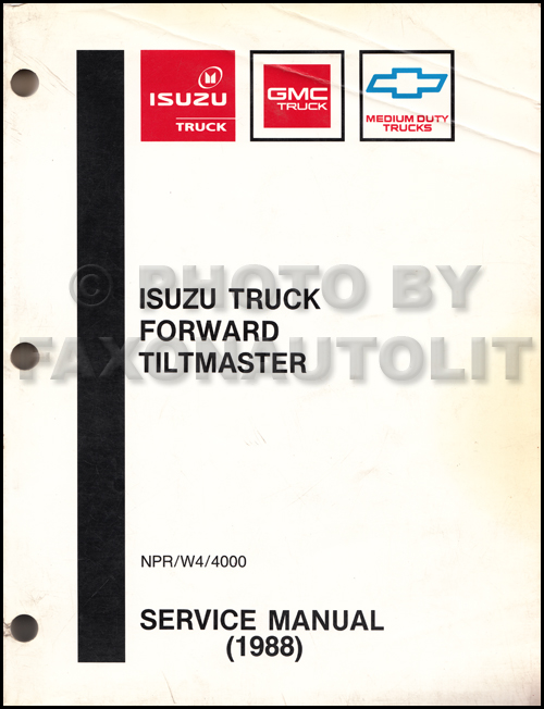 download Isuzu Commercial Truck Forward Tiltmaster Npr Npr Hd Nqr W3500 W4500 W5500 4he1 tc Engine Repa workshop manual