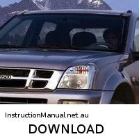 download Isuzu D MAX P190 workshop manual