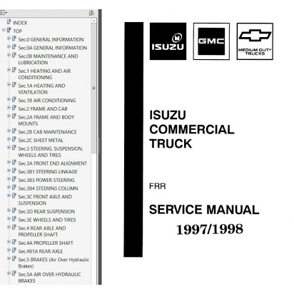 download Isuzu FRR WT5500 Engine Chassis workshop manual