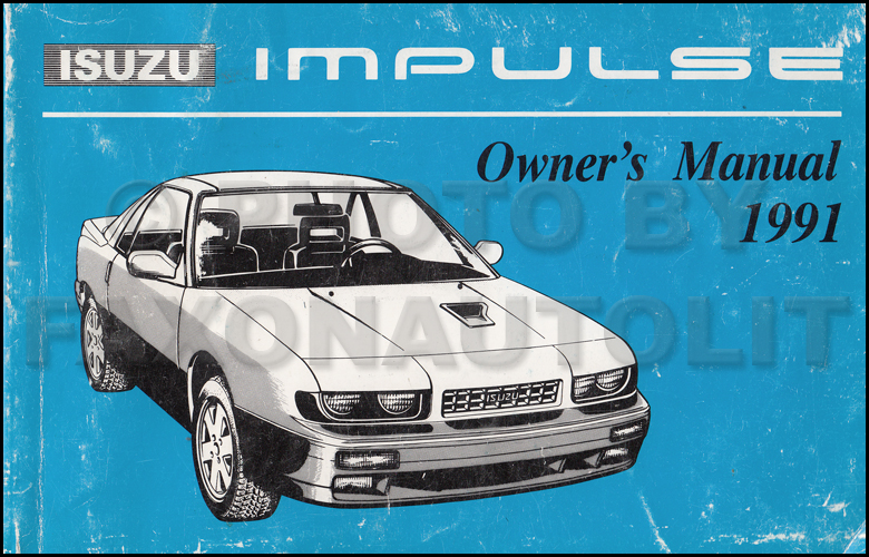 download Isuzu Impulse workshop manual