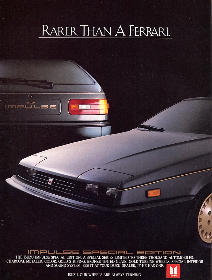 download Isuzu Impulse workshop manual