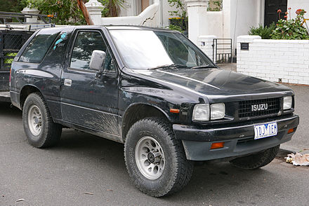 download Isuzu Rodeo MU Wizard Amigo Second Car workshop manual