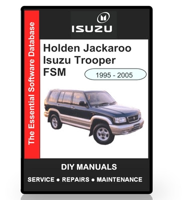 download Isuzu Trooper Rodeo Amigo Vehicross Axiom workshop manual