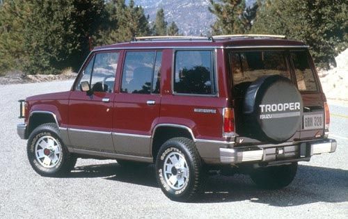 download Isuzu Trooper UBS workshop manual