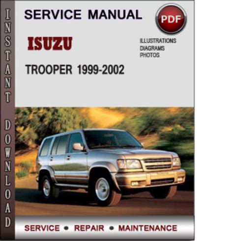 download Isuzu Trooper UX workshop manual